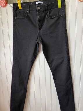 Loft Black Skinny Jeans 12 31